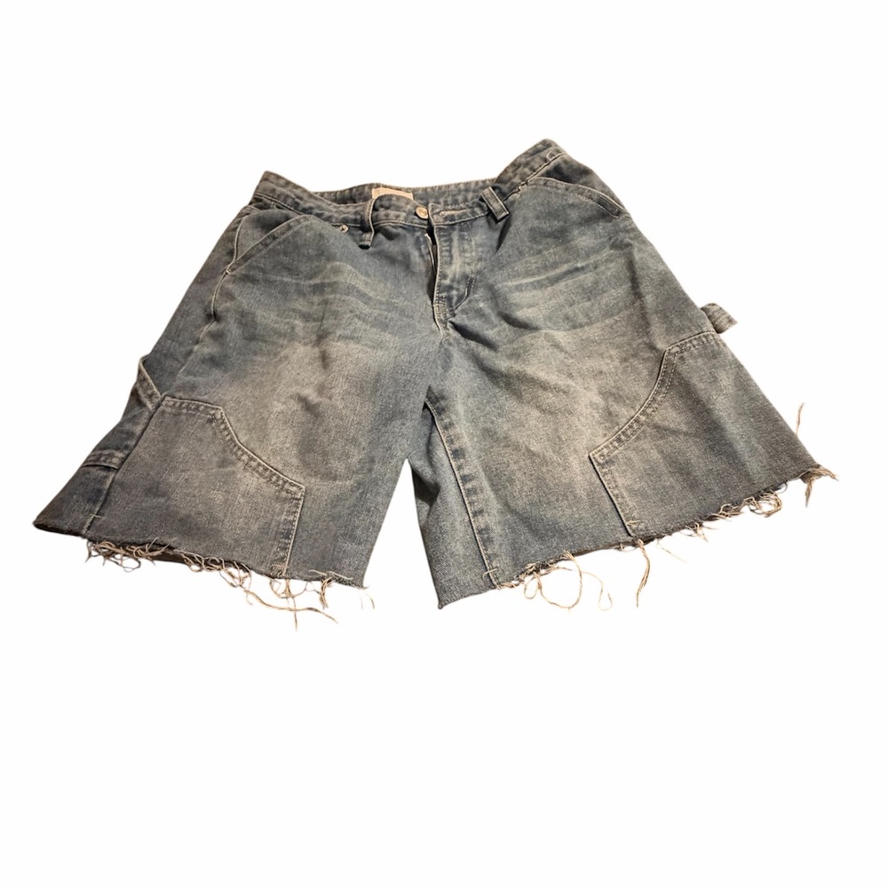Forever 21 Denim Cargo Shorts